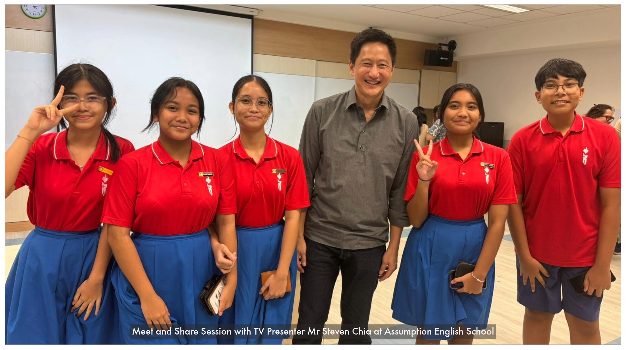 Meet and Share Session at Assumption English School